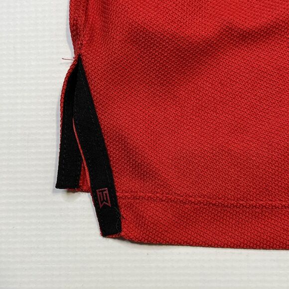 Nike Dri-FIT ADV TW Tiger Woods Men's Golf Polo Red Camo Size 2XL DR5327-687 - Picture 10 of 13